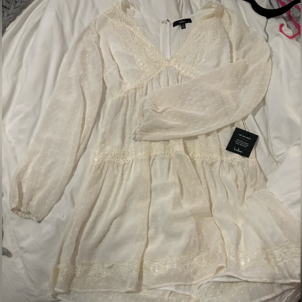 stunning white dress